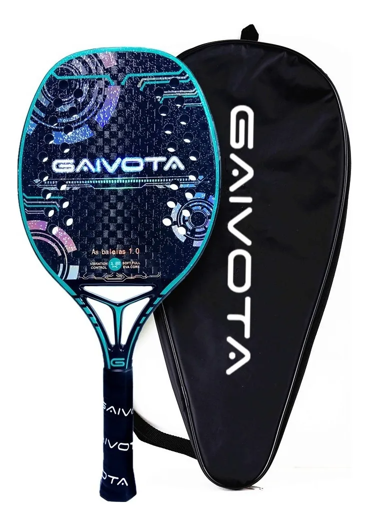 Gaivota raquete de beach tennis G1.0 12k 2023 cor verde escuro