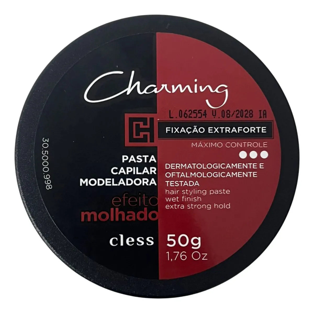 Pasta Capilar Modeladora Charming Extra Forte Efeito Molhado 50g - Cless