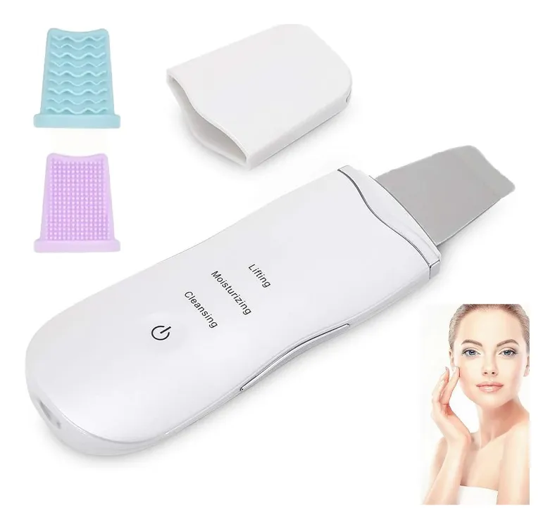Aparelho Peeling Ultrassônico E Ionização (2 Em 1) Portátil