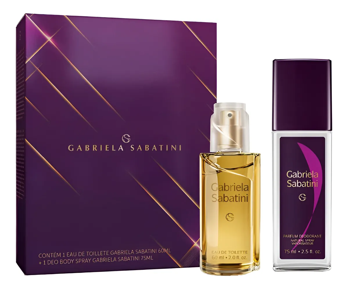 Kit Gabriela Sabatini 60ml + Body Spray 75ml Feminino | Original