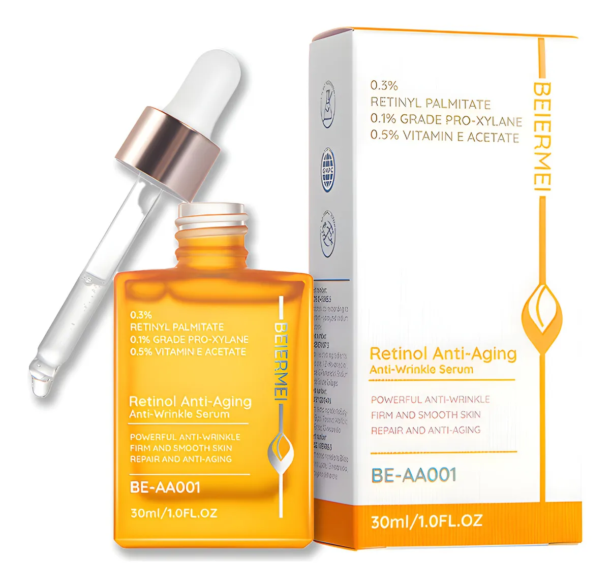 Beiermei Sérum Antirrugas Retinol Hidratante Natural 30ml Momento De Aplicação Dia/noite Tipo De Pele Todo Tipo De Pele