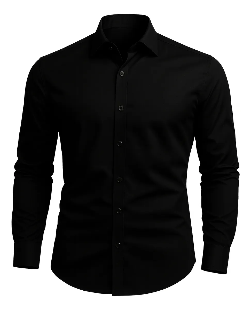 Camisa Social Masculina Slim Premium Manga Longa / Curta