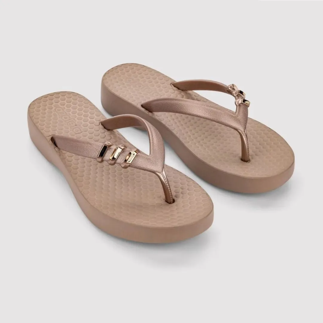 Tamanco Azaleia Anabela Casual Conforto Feminino Original