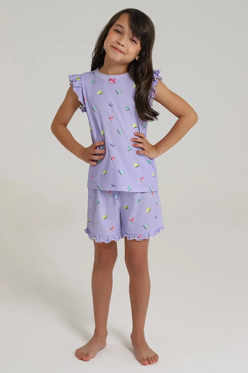 Pijama Infantil Kf Sh.doll Borboleta 22593-001 Lupo