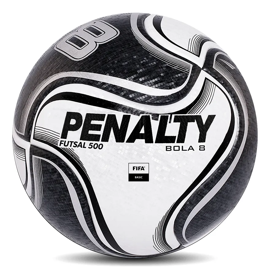 Bola Futsal Penalty 8 X Branco/preto