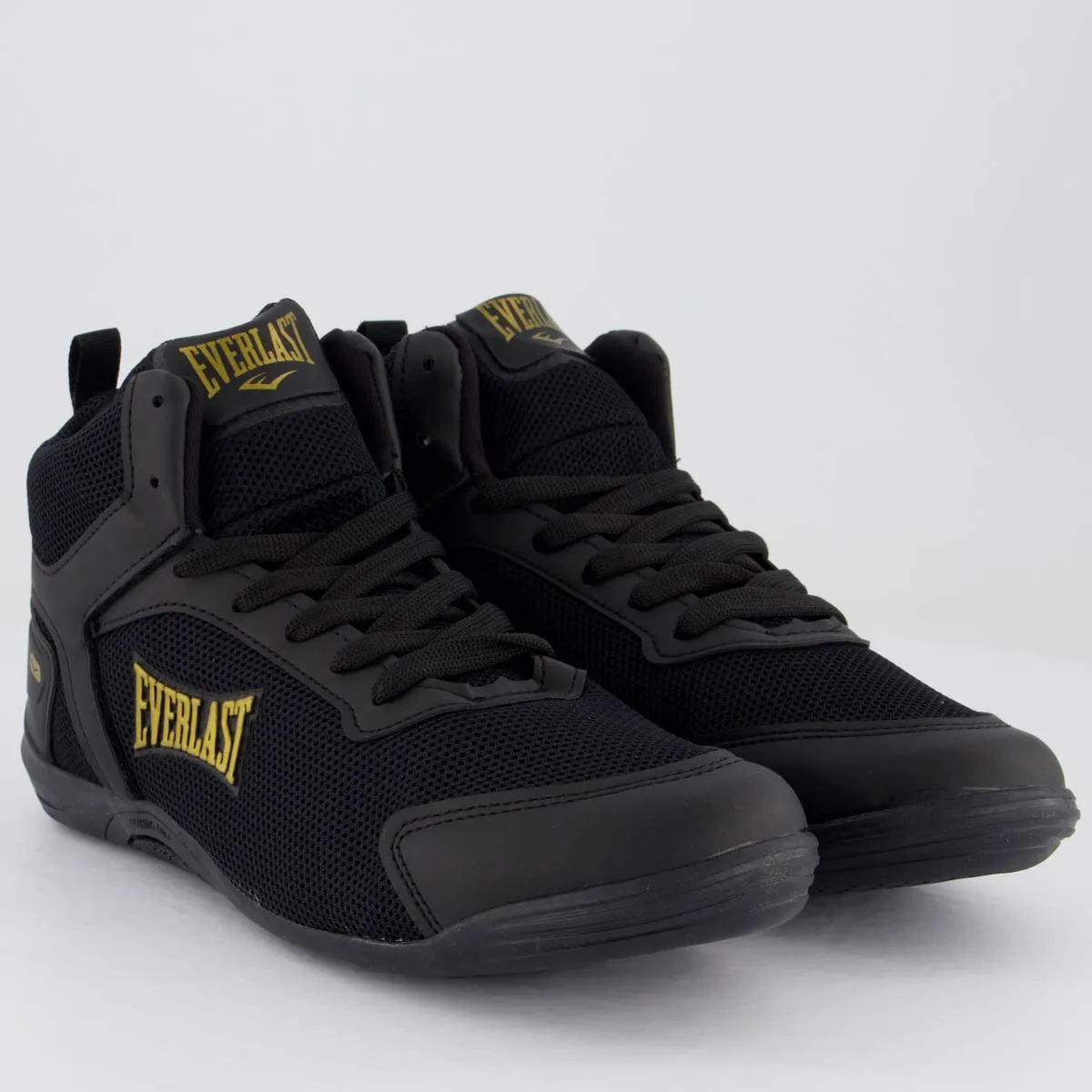 Tênis Everlast Ring Iii Preto E Dourado