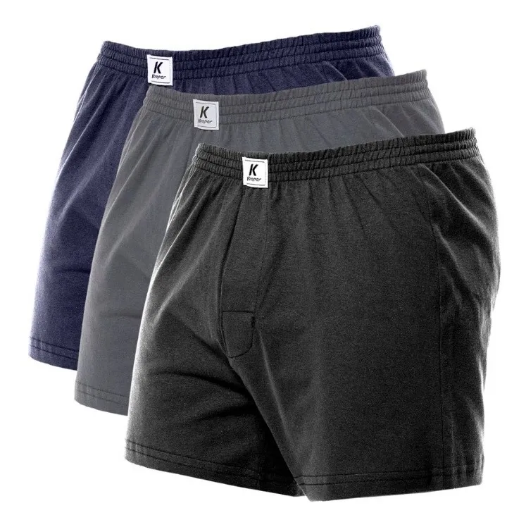 Kit 3 Cuecas Estilo Samba Calção Masculino Algodão Premium