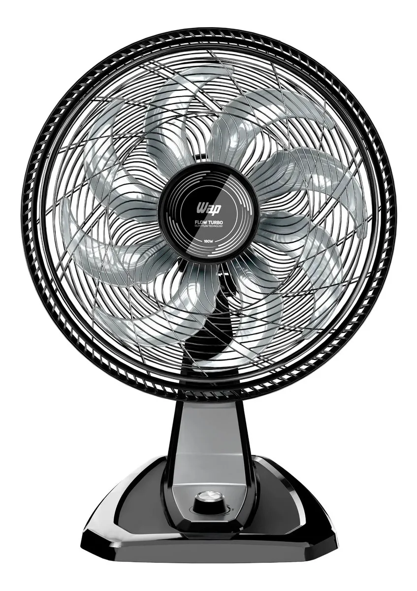 Ventilador de Parede e Mesa WAP FLOW TURBO com 8 Pás 3 Velocidades