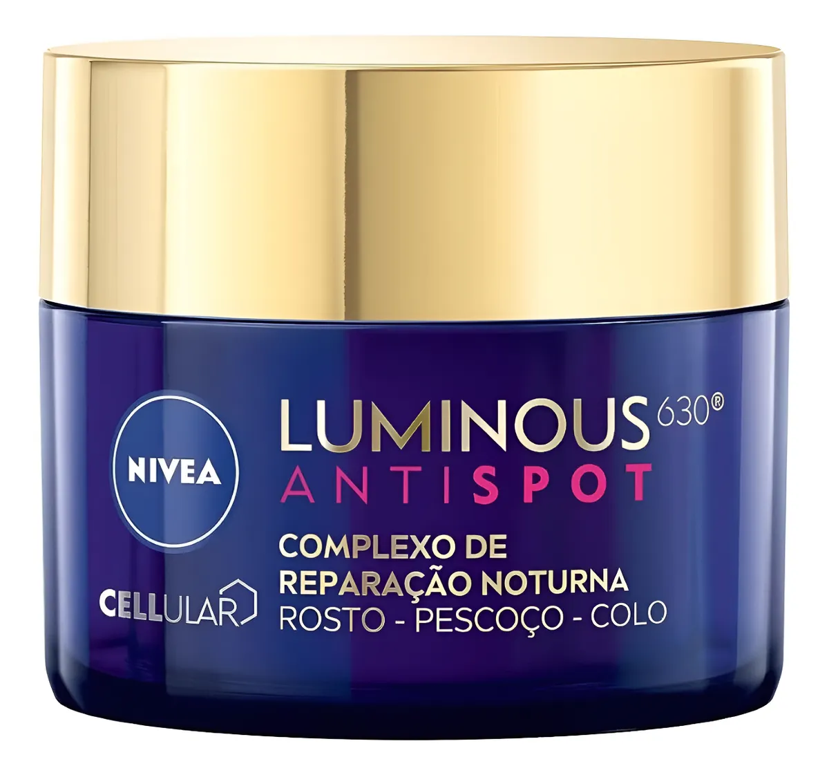 Complexo De Reparação Nivea Luminous 630° Antispot 50g Seca Noite