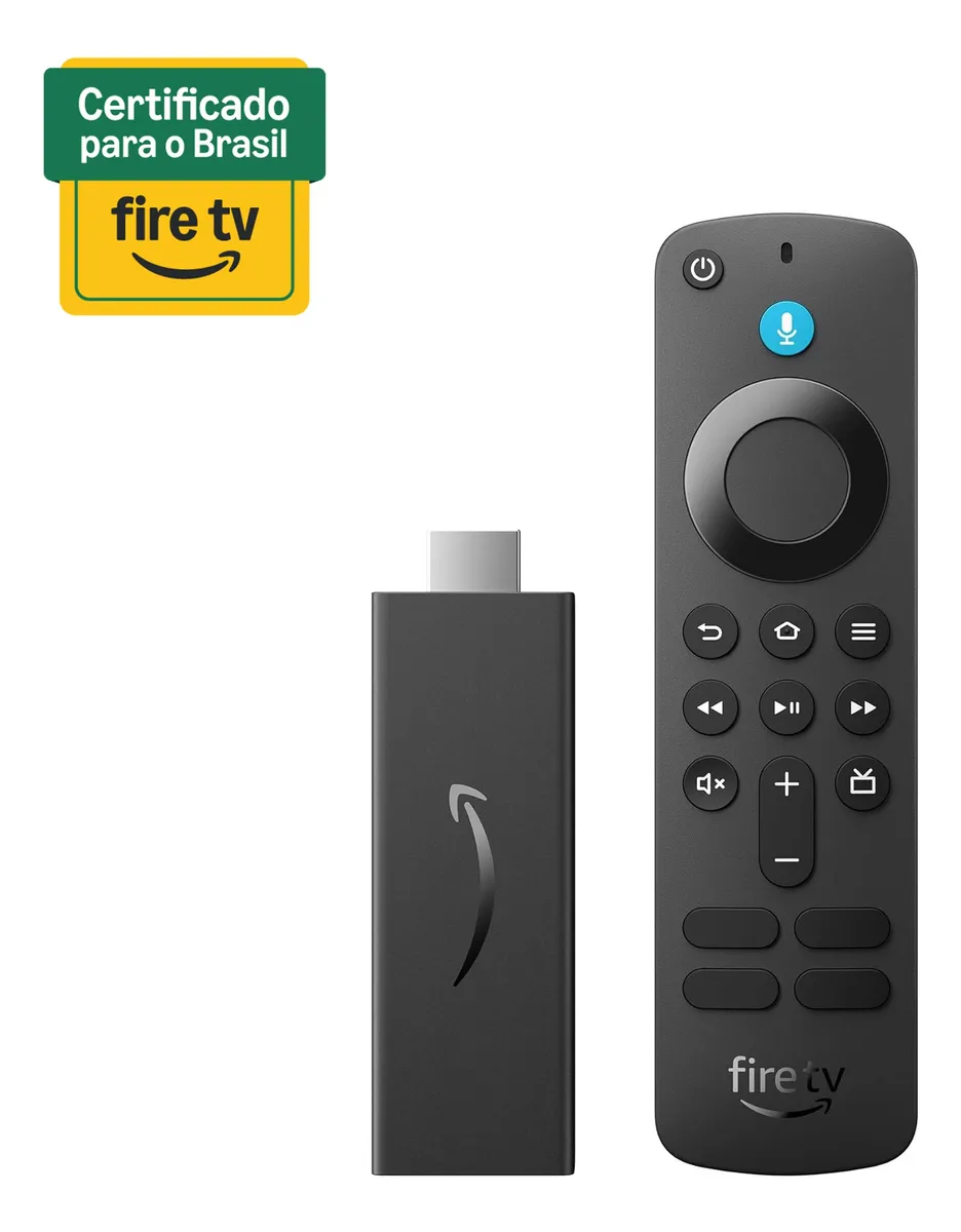 Fire Tv Stick Hd Com Comandos Por Voz Amazon Preto De Voz