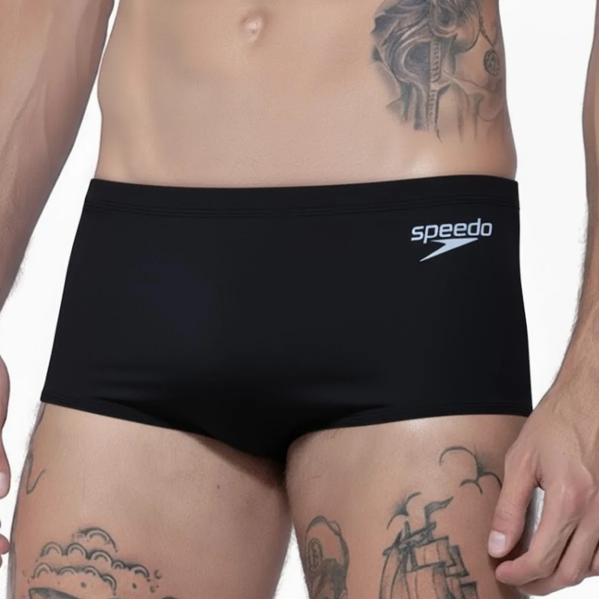 Sunga Masculina Speedo Uv 50+ Verão Praia Natação Ajustável