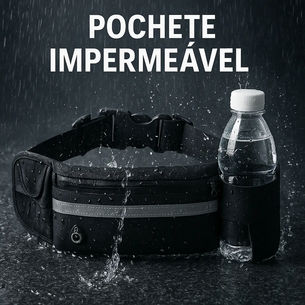 Kit 2 Pochetes Esportiva Impermeável Celular Acessórios Academia Treino Corrida Caminhada
