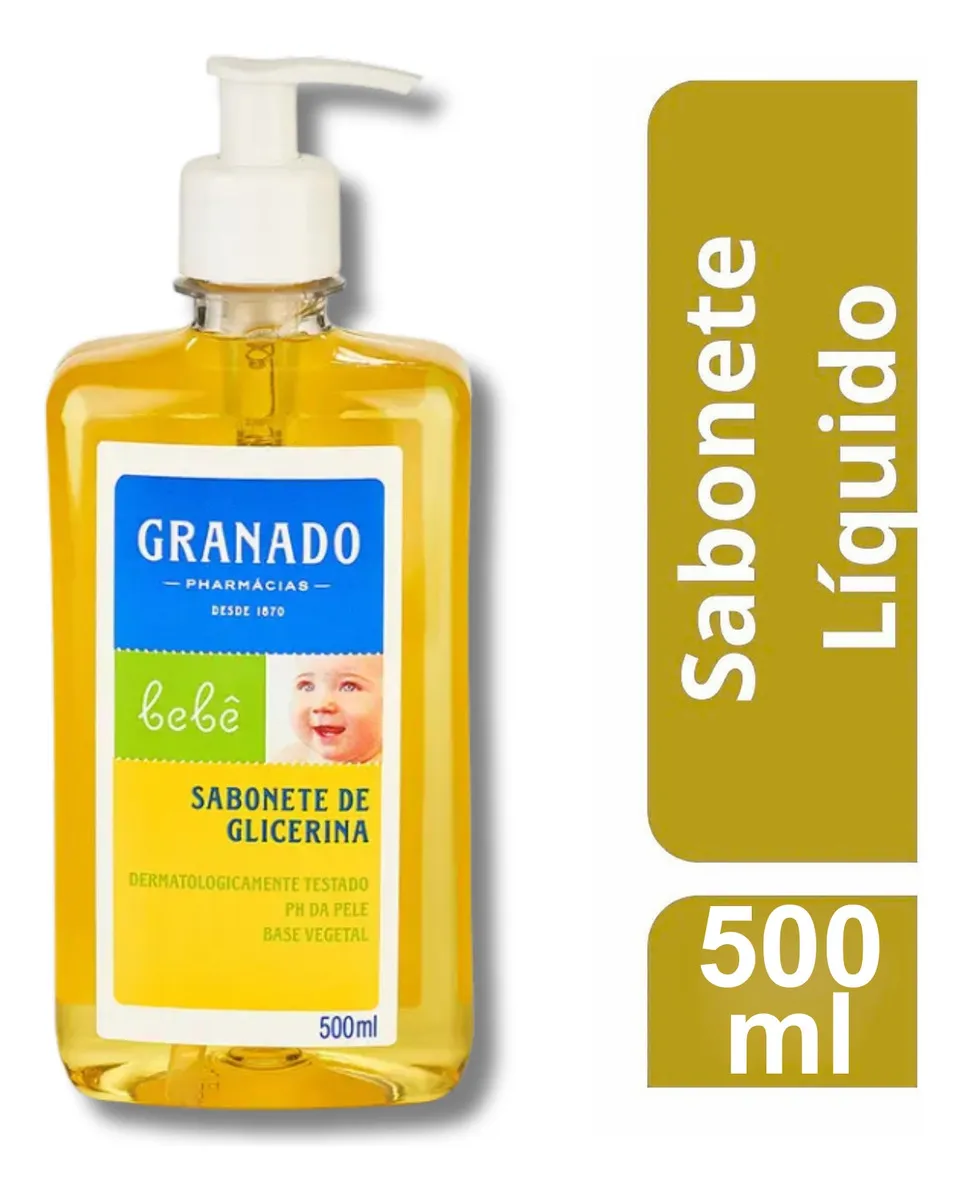 Sabonete Líquido de Glicerina Granado Bebê Tradicional 500ml