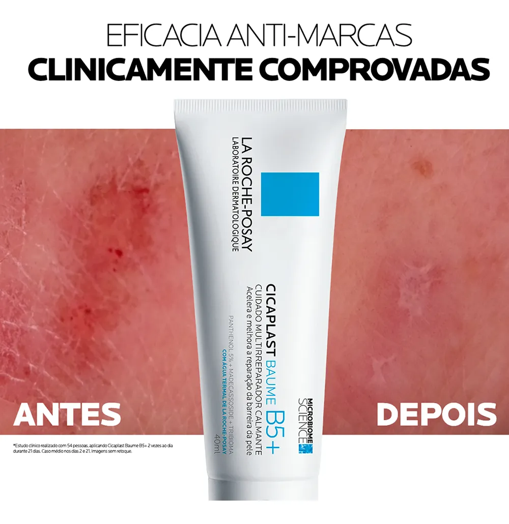 Creme Multirreparador Calmante Cicaplast Baume B5+ Para Todos Os Tipos De Pele Com 40ml La Roche Posay