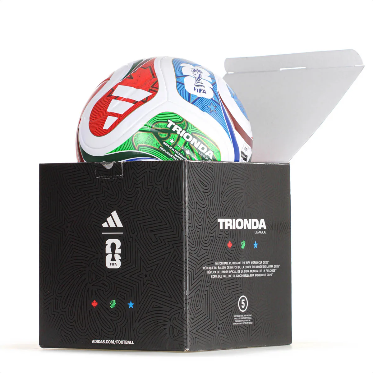 Bola De Futebol adidas World Cup 2026 Liga Com Caixa Treino