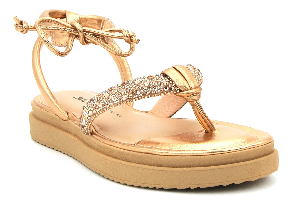 Sandalia Dakota Y7632 Flatform Papete Elastico Dedo Feminino