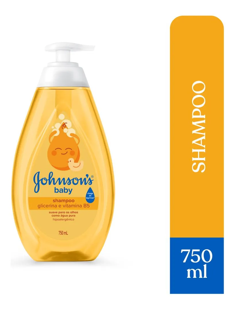 Shampoo Johnson's Baby Regular 750ml