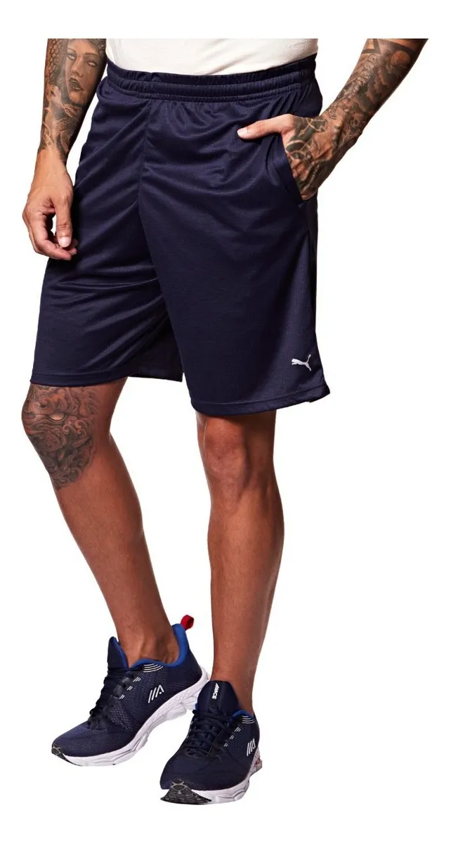 Bermuda Masculina E Feminina Performance Knit 10 Puma