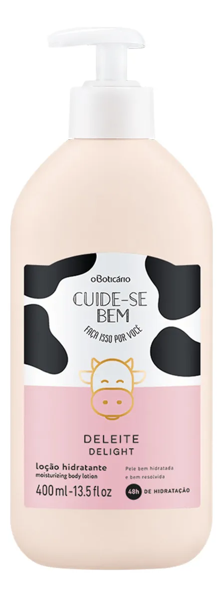 Loção O Boticário Cuide-se Bem Deleite 400ml